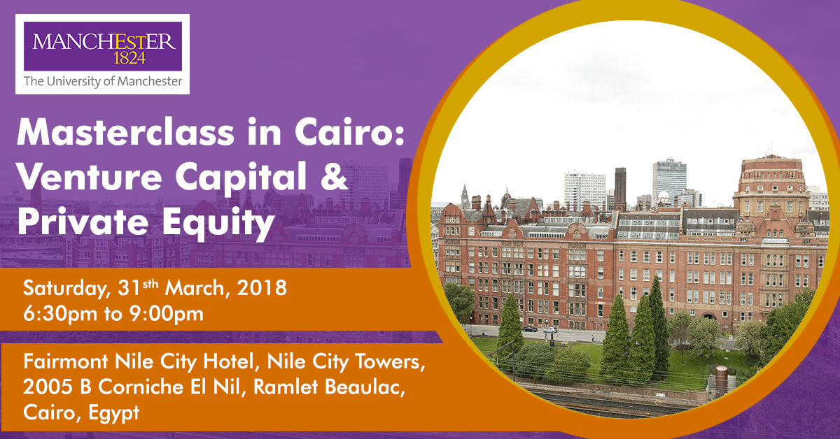 Masterclass in Cairo: Venture Capital & Private Equity