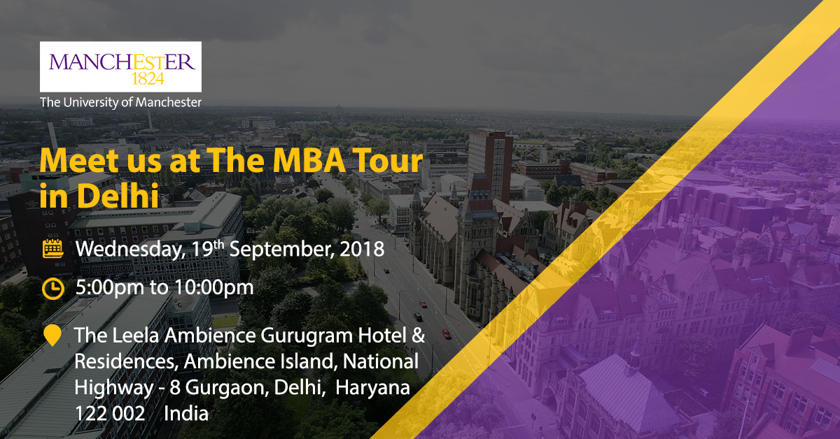 Meet us at The MBA Tour in Delhi