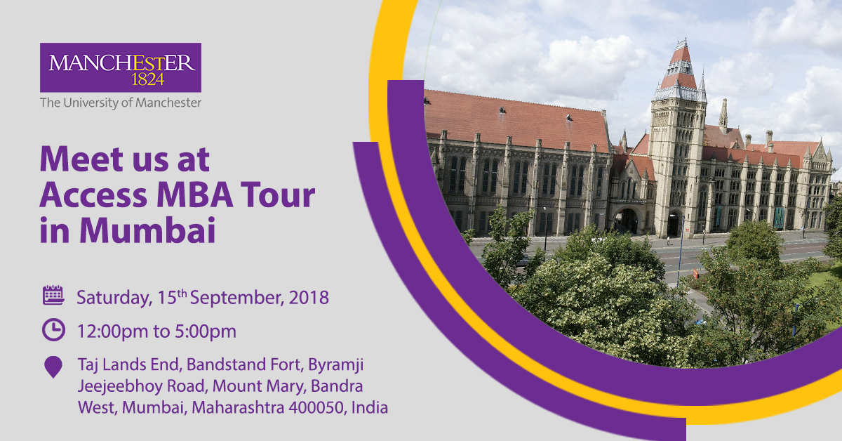 Meet us at Access MBA Tour in Mumbai