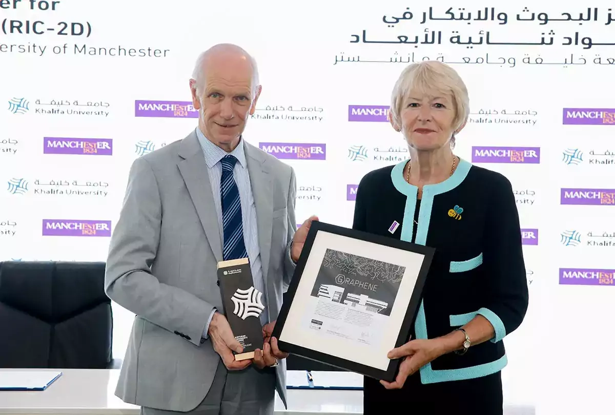 University of Manchester graphene partnership with Khalifa University aims to tackle global challenges