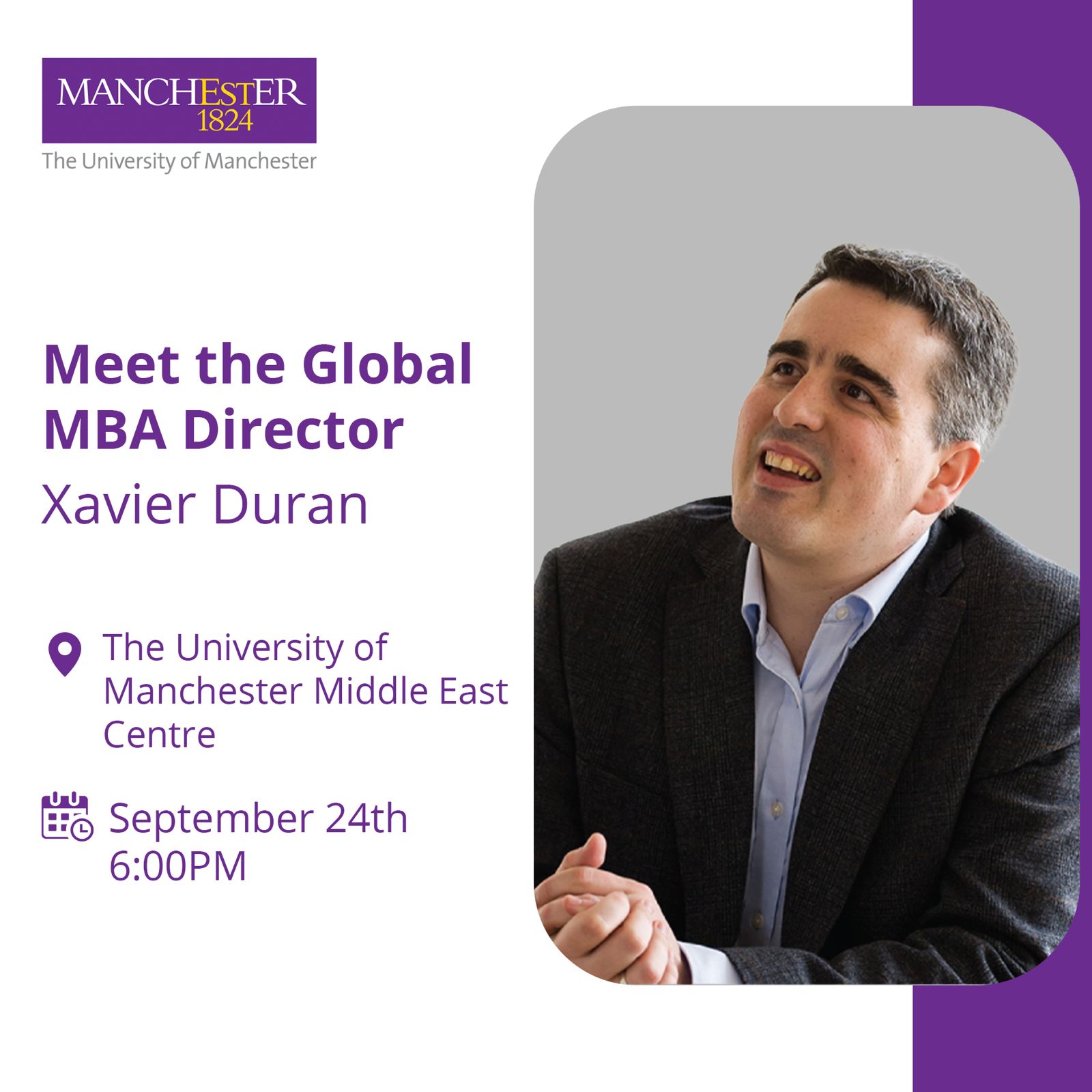 Information on Global Executive MBA & Meet the Global MBA Director, Dubai