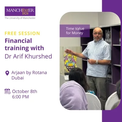 Time Value for Money by Dr Arif Khurshed