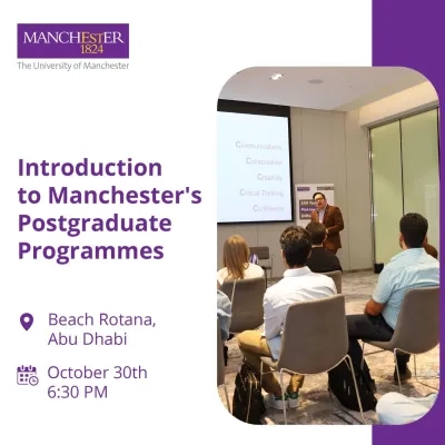 Introduction to the Manchester MBA, Abu Dhabi