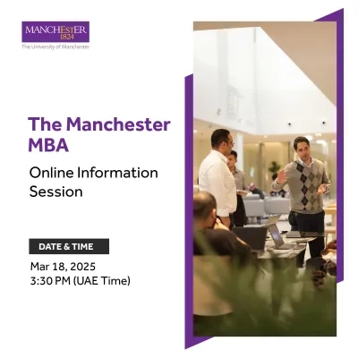 Discover the Manchester MBA, Online