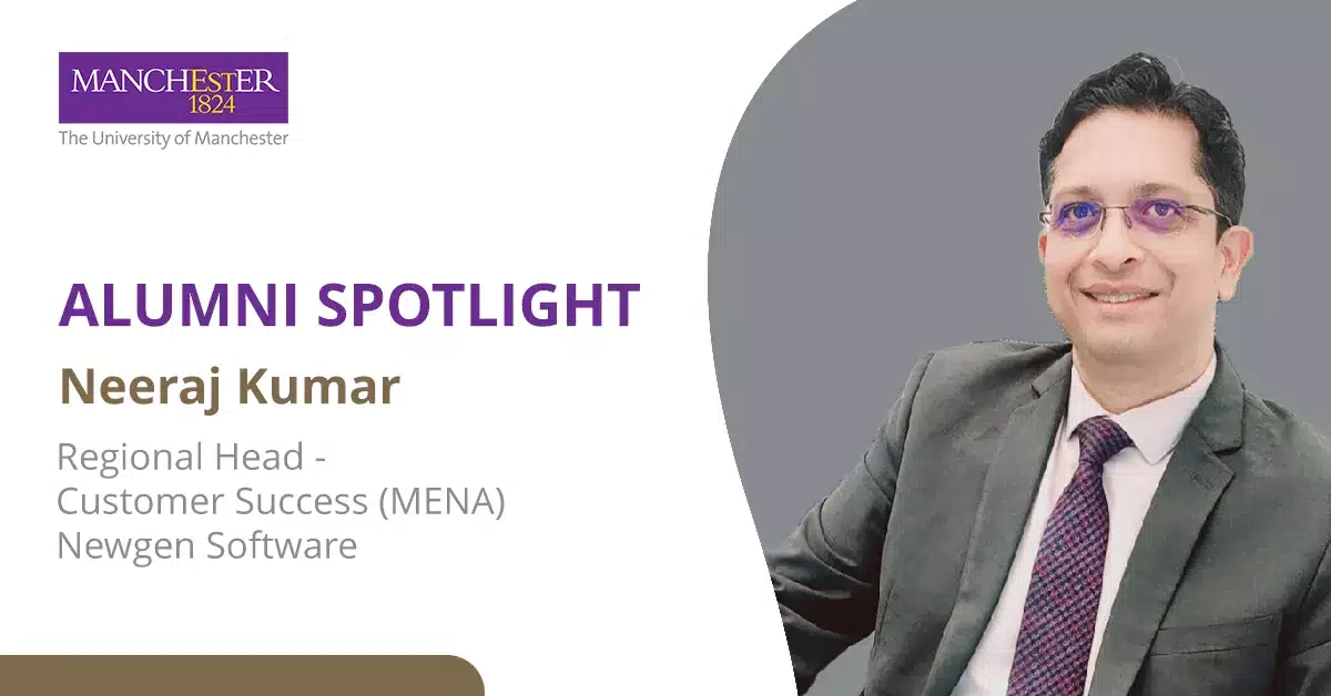 Neeraj Kumar - Regional Head, Customer Success (MENA), Newgen Software
