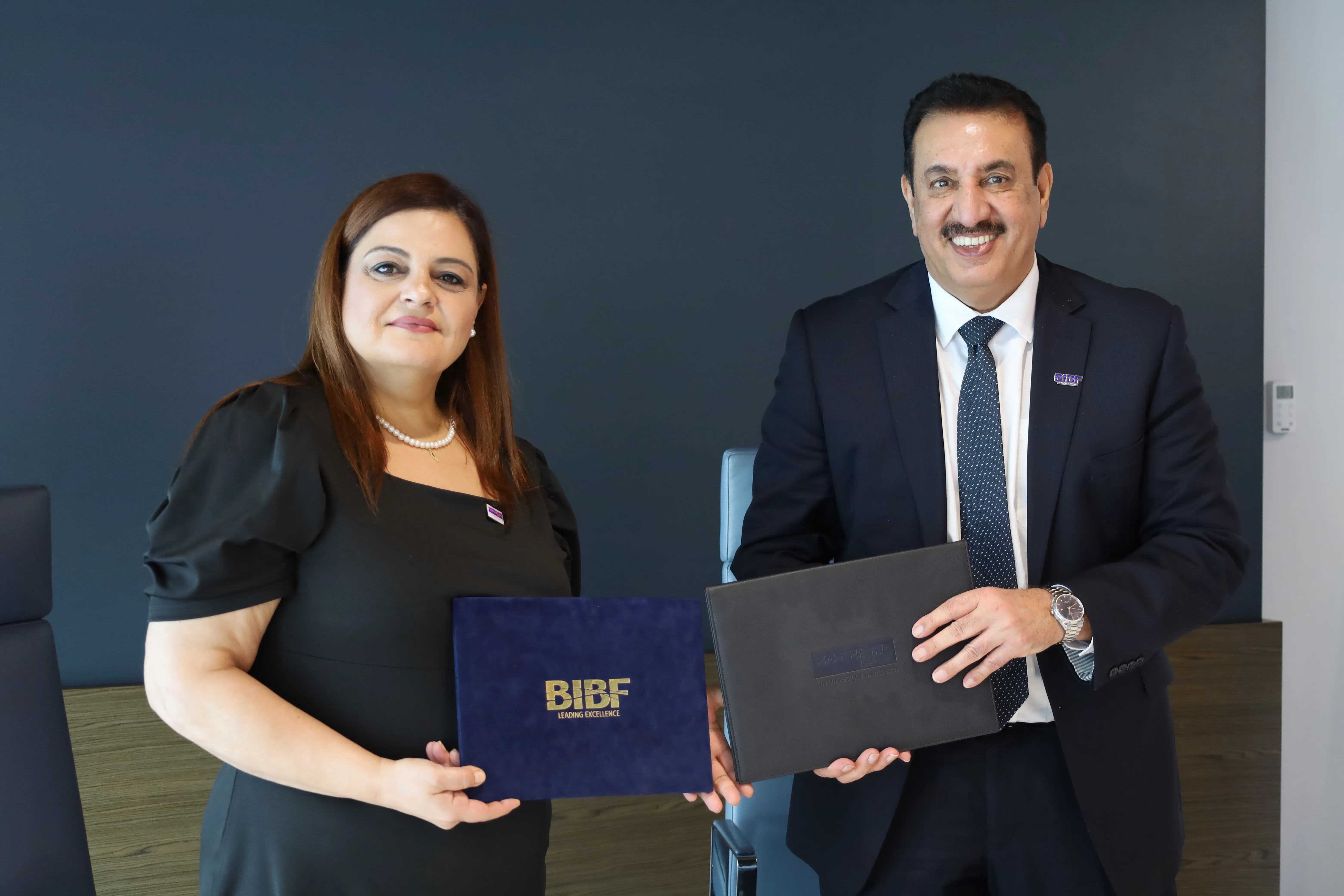 The University of Manchester Middle East Centre Signs Strategic Talent Partnership Agreement with the Bahrain Institute of Banking and Finance (BIBF)